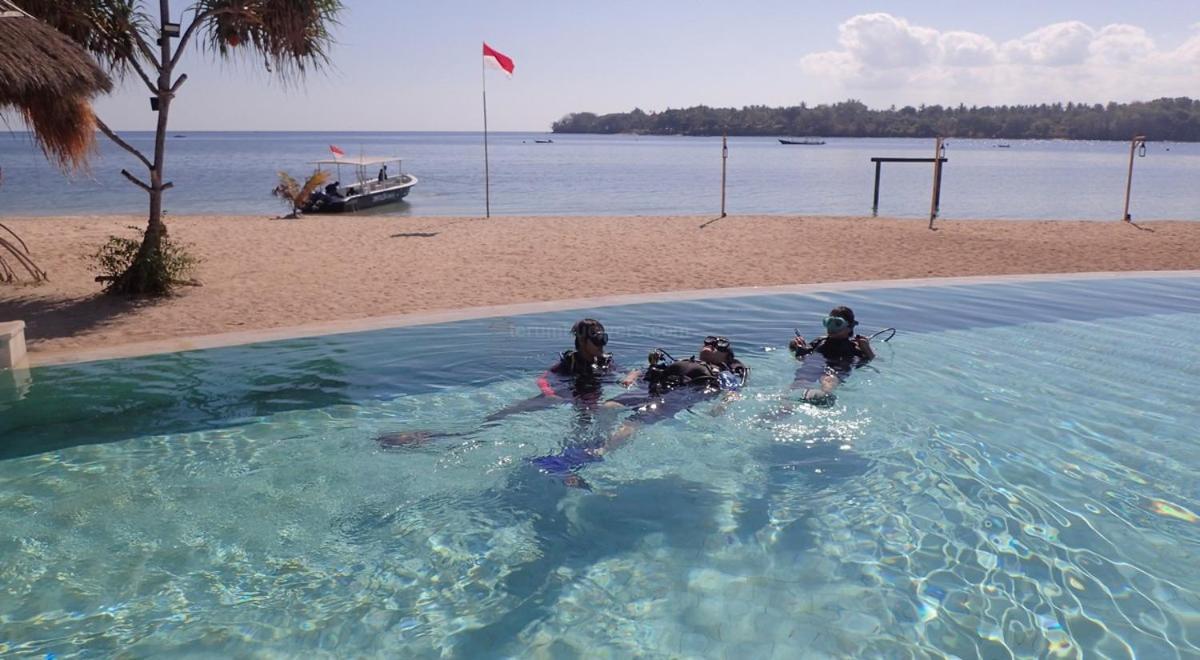 Anema Wellness & Resort Gili Lombok - Diving Center Padi Tanjung  Buitenkant foto